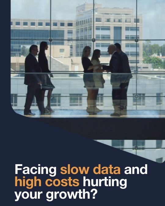 Facing slow data and high costs?